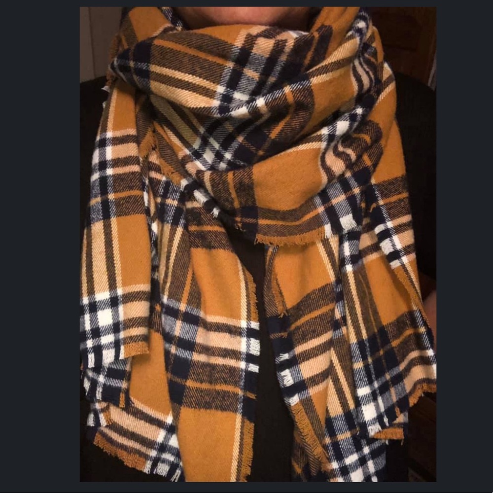 Flannel Scarf 100% cotton